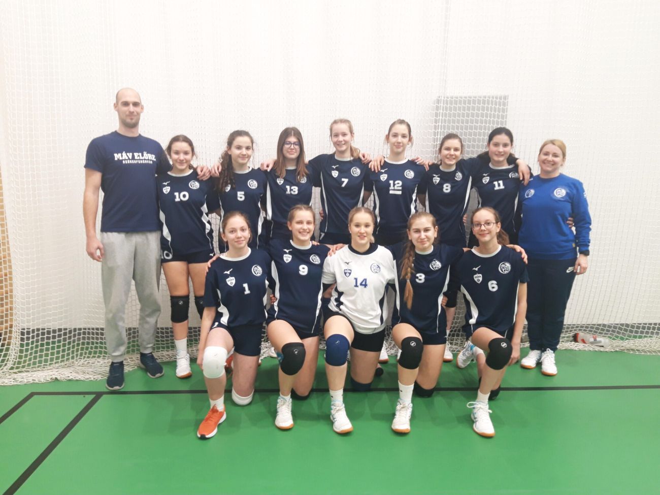 Röplabda utánpótlás: nyolc mérkőzésből hét győzelem!